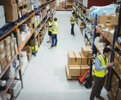 Работник склада Яндекс Маркет