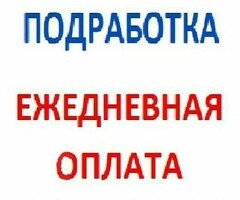 Работай на своём районе,по своему графику. Выплаты каждый день.
