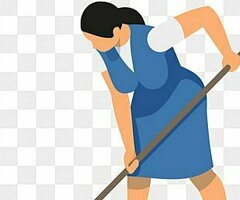 Уборщица в ночь