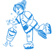 Уборщица на склад