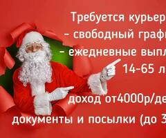 Пеший курьер с ежедневной оплатой. Выплата сразу