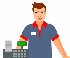 Ночко кассир продавец бала керек