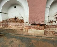 Кладка на обём 1500₽ квадратный метр пол кирпича