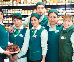 Работник торгового зала супермаркет (продукты)день
