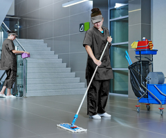 Уборщица в офис
