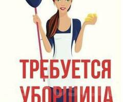 Требуется на работу в БЦ Уборщица (Женщина)