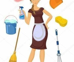 Уборщица (пол дня)