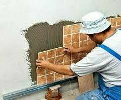 Кладка плитки, РАБОТА В ПОМЕЩЕНИИ