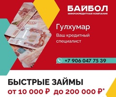Байбол быстрые займы