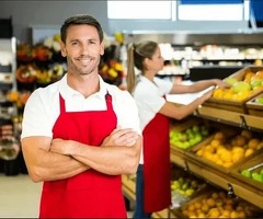 Работник торгового зала ночь