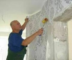 ОКЛЕЙКА ОБОЙ РАБОТА