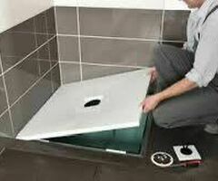 ДУШОВОЙ ПОДДОН УСТАНОВКА