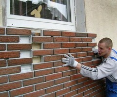 Фасад каменщики