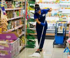 Уборщица в магазин