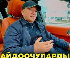 Айдоочуларды таксопаркка бекер улайбыз