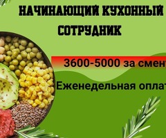 Требуются сотрудники без опыта, еженедельные выплаты