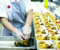 Упаковщица готовой еды