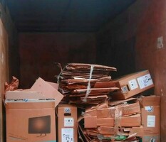 Сортировщик картонов на склад