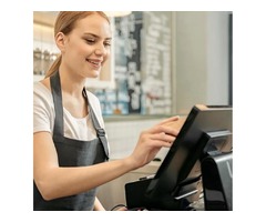 кассир в бургерную