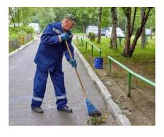 Работа дворника