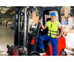 ВОДИТЕЛЬ ЭЛЕКТРОПОГРУЗЧИКА !