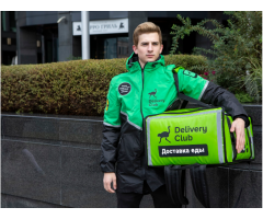 КУРЬЕР DELIVERY CLUB. МОСКВАНЫН БАРДЫК РАЙОНДОРУ. КҮНҮНӨ 4500 РУБ. ЧЕЙИН. 89631429977