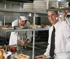 Персонал в ресторан с каждодневной оплатой