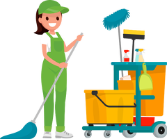 Уборщица /уборщик м. Беломорская