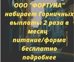 Горничная в гостиницу