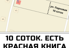 Продается участок ! Есть Красная книга.