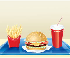 Сотрудник в ресторан быстрого питания