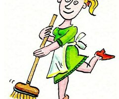 Уборщица