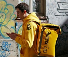 Курьер к партнеру сервиса Яндекс еда/лавка