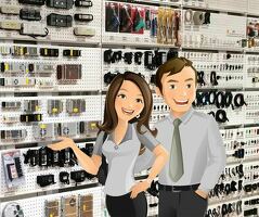 Продавец консультант.