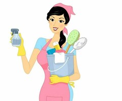 Уборщица в офис