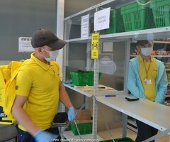 Курьер к партнеру сервиса Яндекс еда, лавка