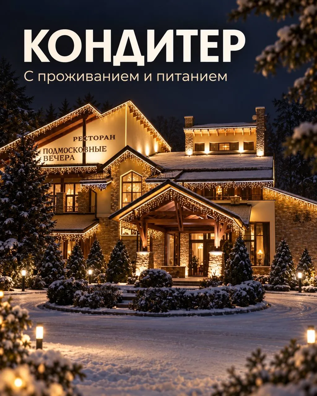 **КОНДИТЕР** **От 6 000₽/смена + %