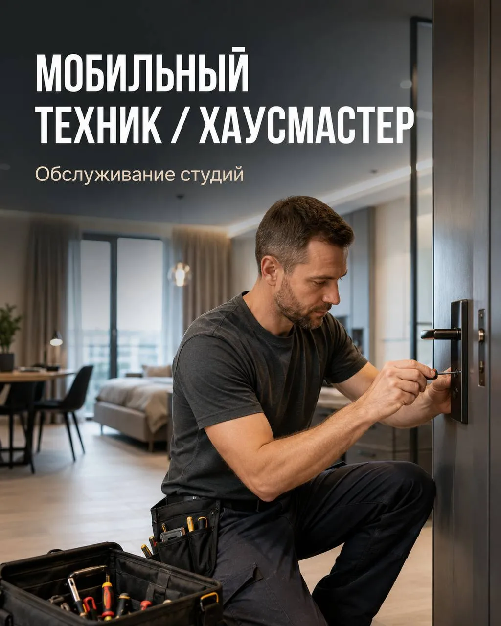 **МОБИЛЬНЫЙ ТЕХНИК / ХАУСМАСТЕР** __сеть студий__