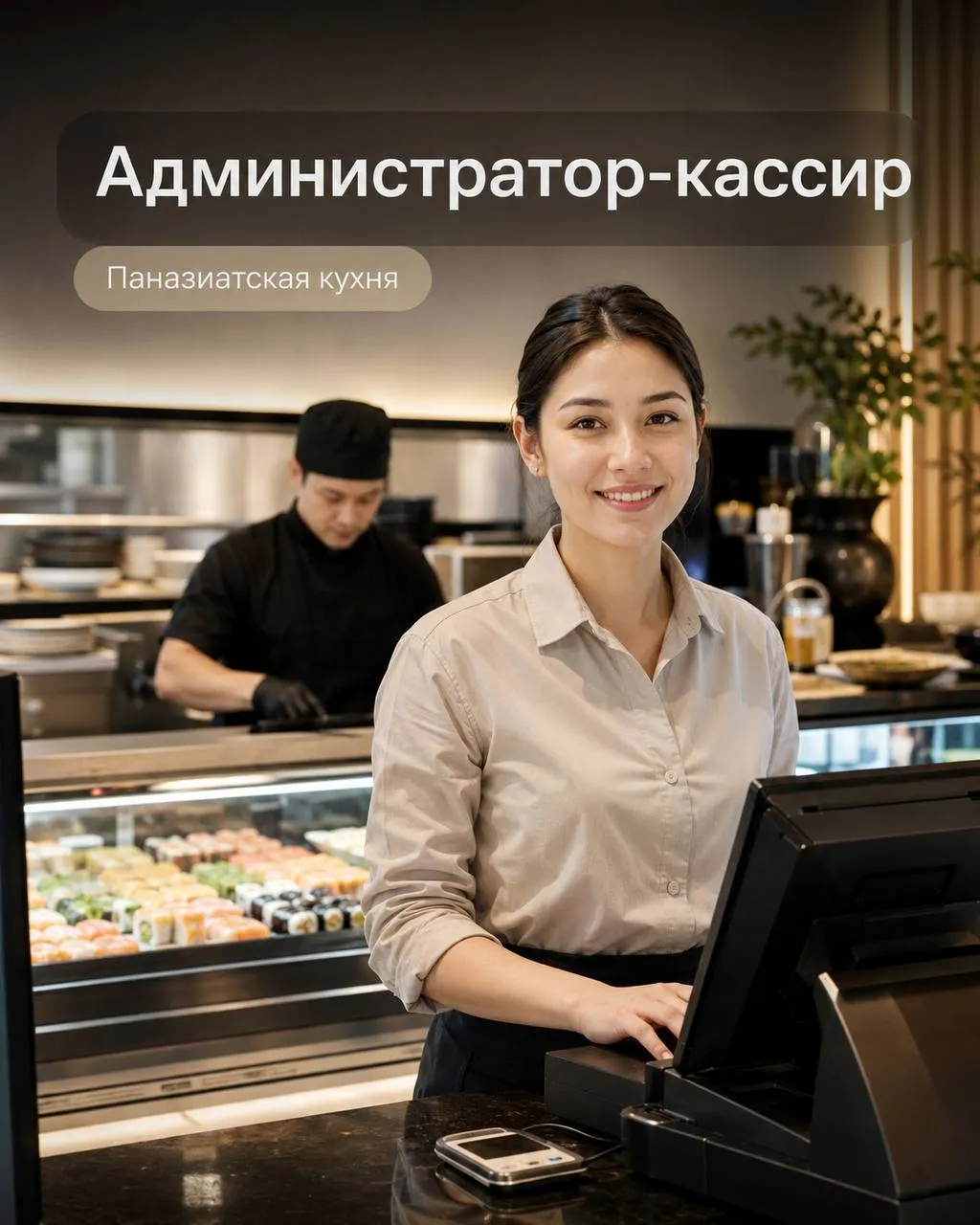 **АДМИНИСТРАТОР-КАССИР** **От 4 500₽/смена + %