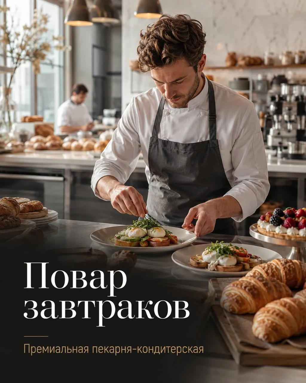 **ПОВАР ЗАВТРАКОВ** **От 5 500₽/смена** __Пекарня-кондитерская