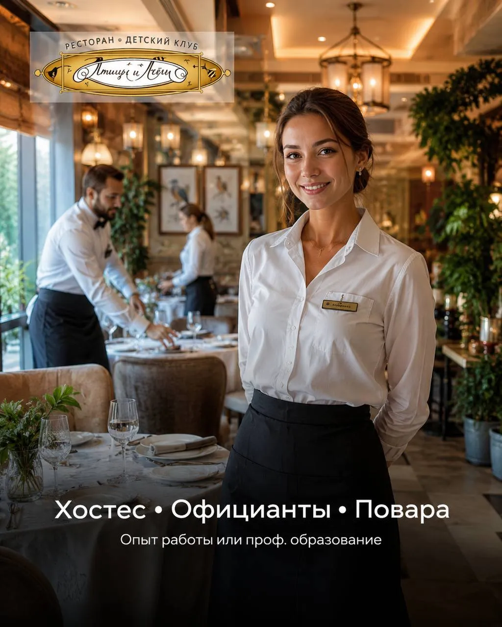 **1️⃣ПОСУДОМОЙЩИЦА/УБОРЩИЦА **- от 60000₽** 2️⃣ХОСТЕС **-