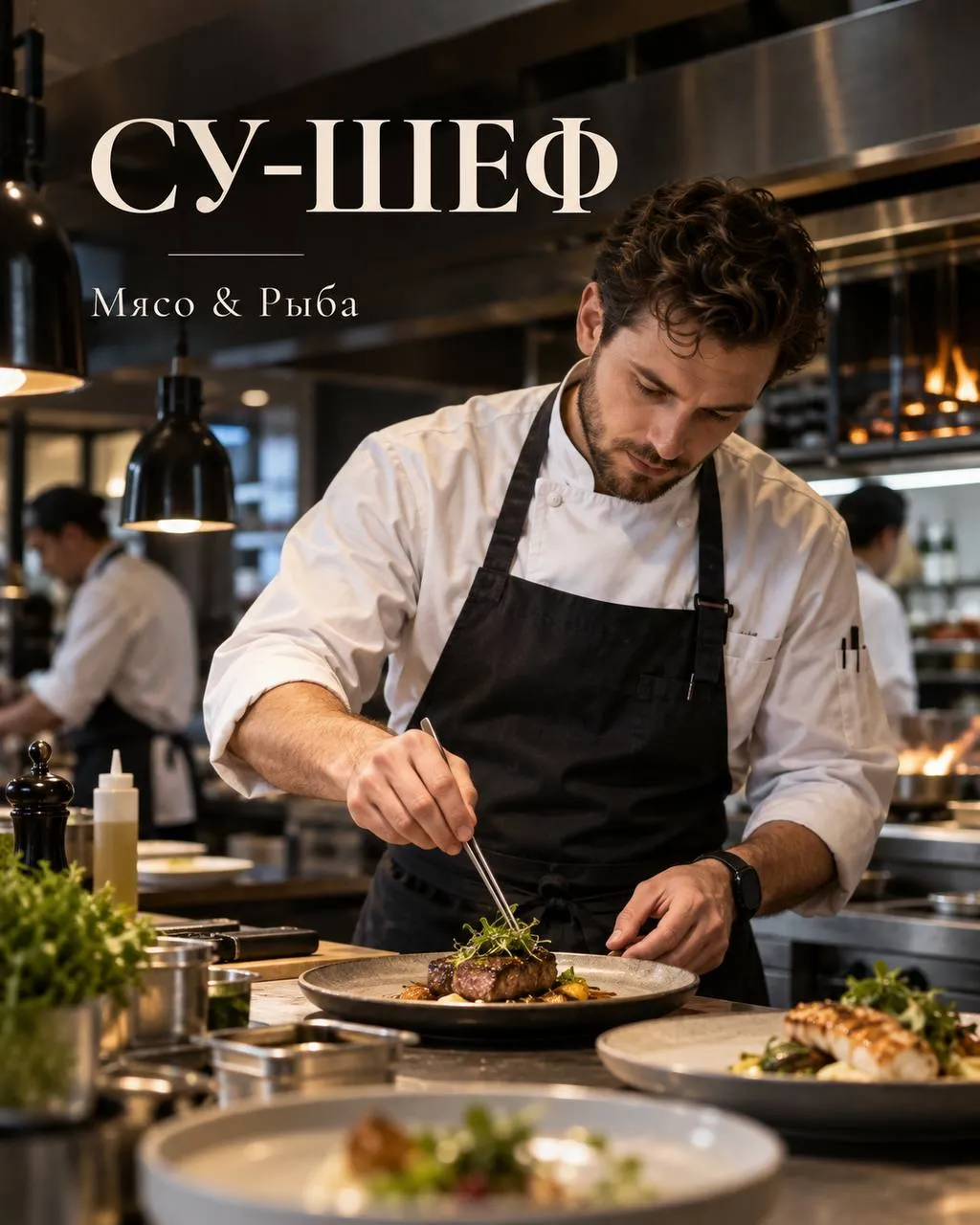 **СУ-ШЕФ** **От 7 000₽/смена** __Ресторан «Мясо