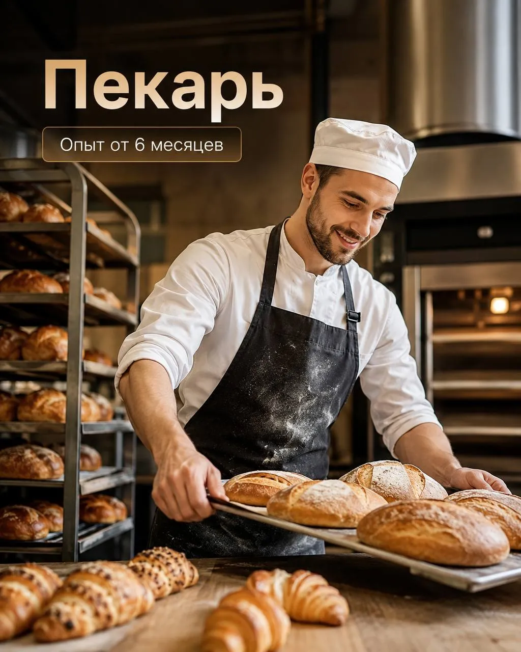 **ПЕКАРЬ** **От 5 000₽/смена** __Даблби__ •