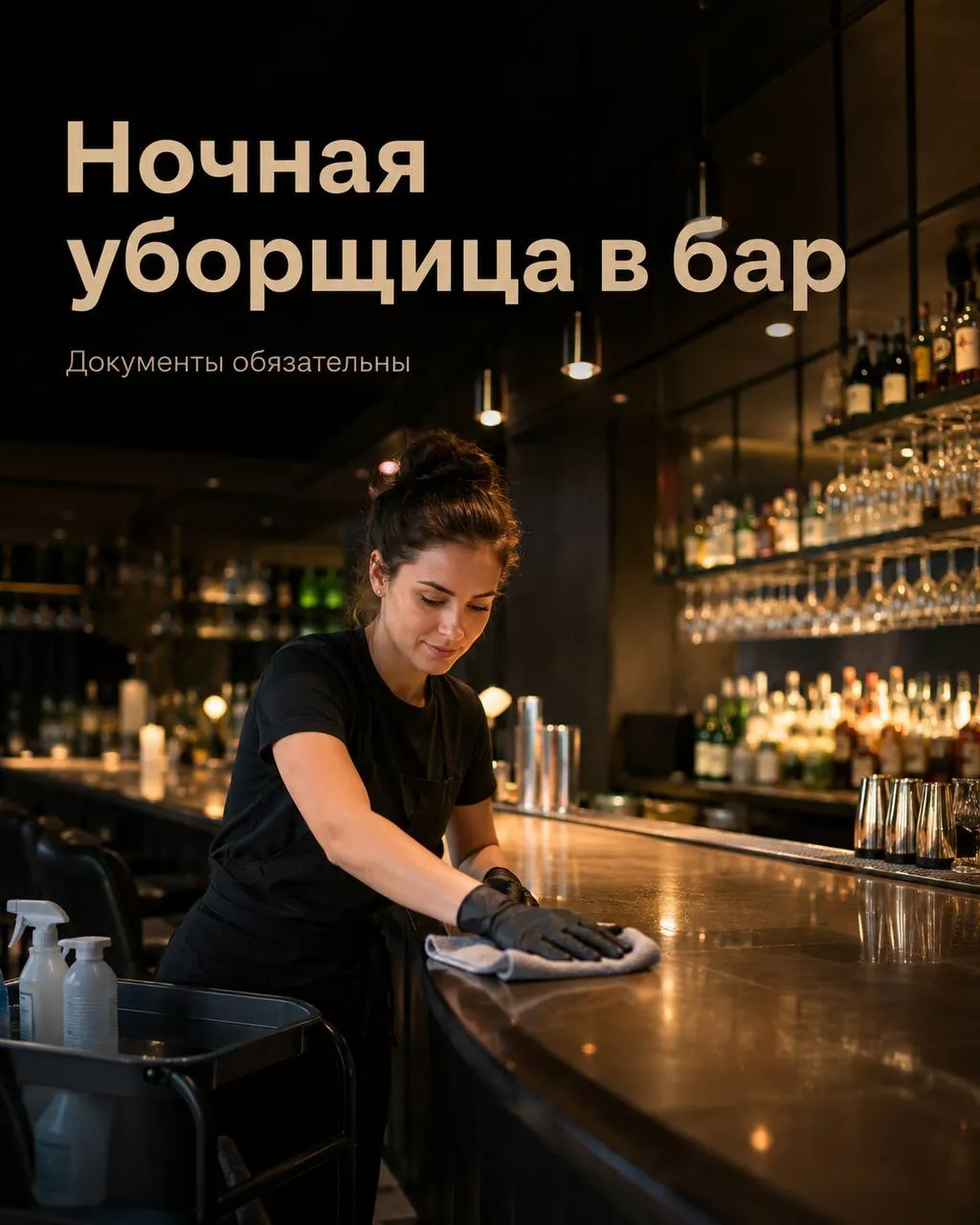 **НОЧНАЯ УБОРЩИЦА** **100 000₽ - 115