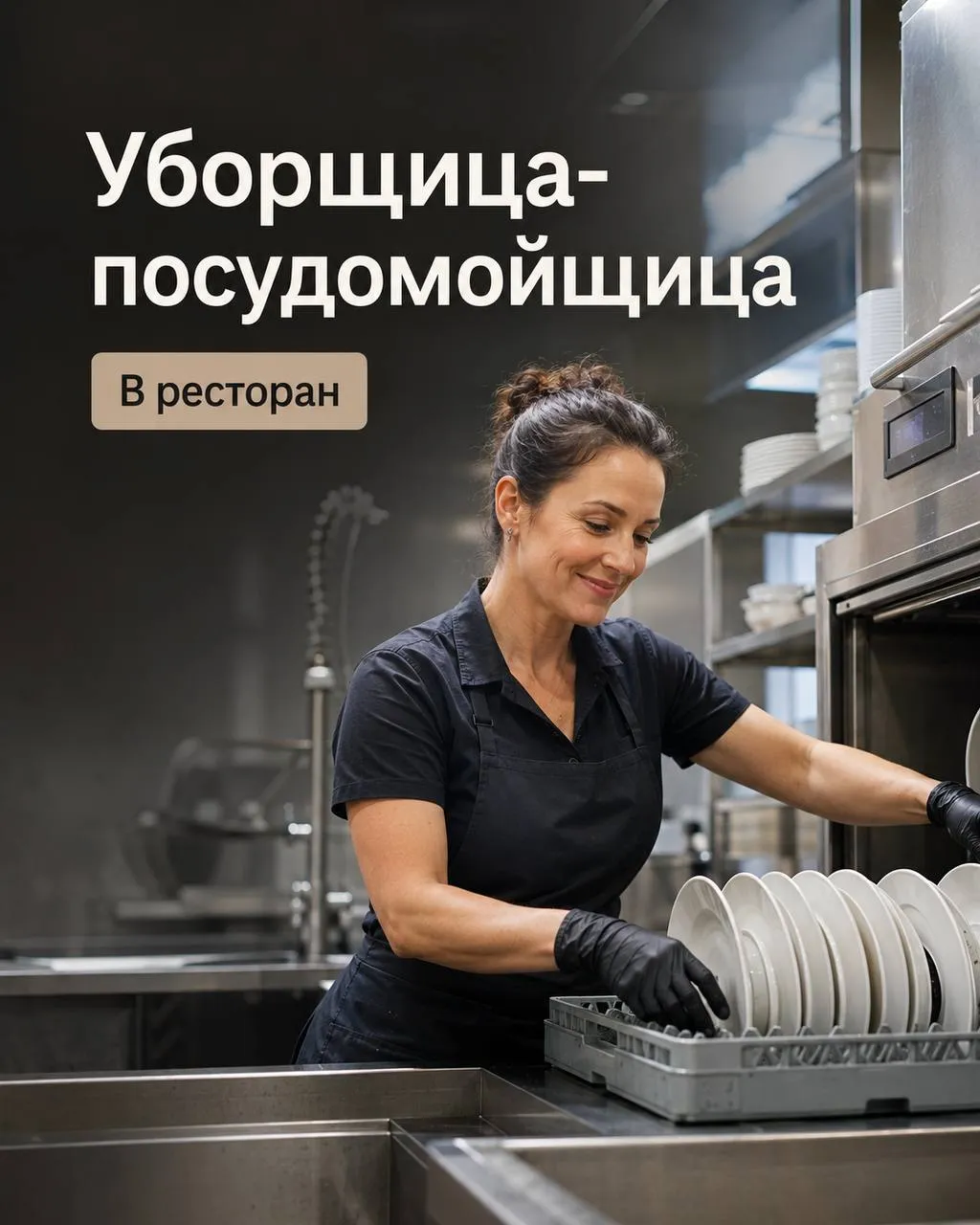 **УБОРЩИЦА-ПОСУДОМОЙЩИЦА** **От 3 400₽/смена** __GEBO__ •