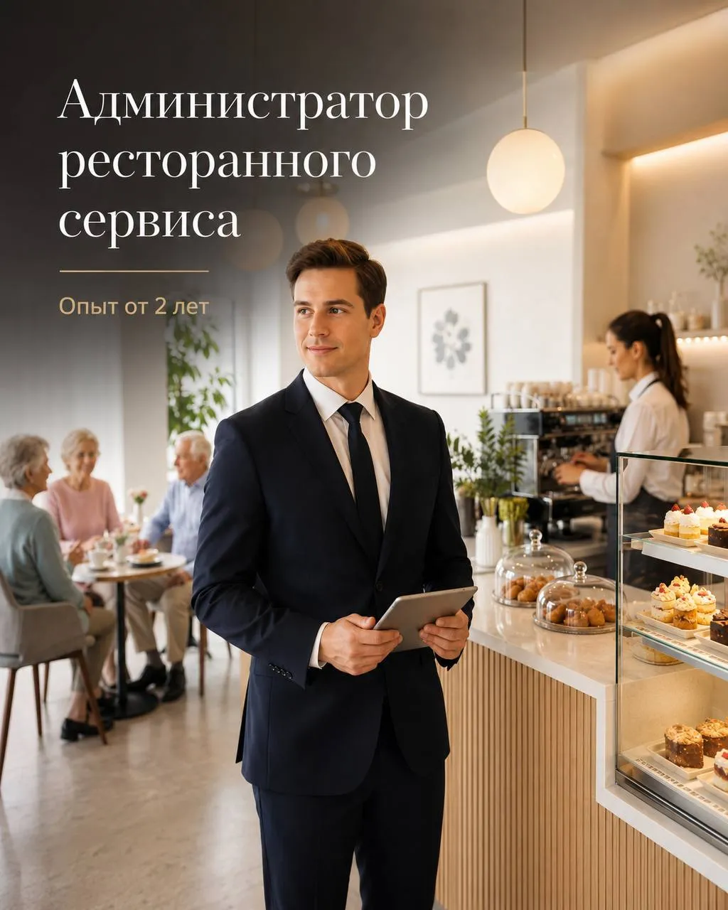 **АДМИНИСТРАТОР С ФУНКЦИЕЙ КОНТРОЛЯ РЕСТОРАННОГО СЕРВИСА**