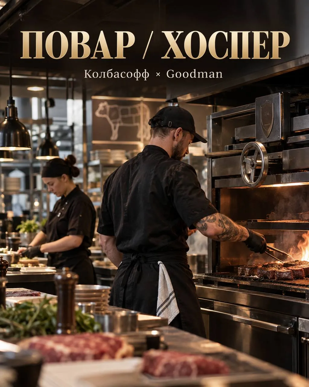 **1️⃣ПОВАР **- от 5500₽/смена **2️⃣ХОСПЕР **-