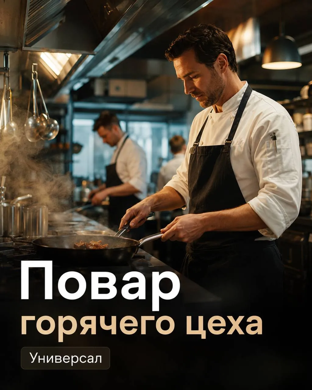 **ПОВАР ГОРЯЧЕГО ЦЕХА УНИВЕРСАЛ** **От 5