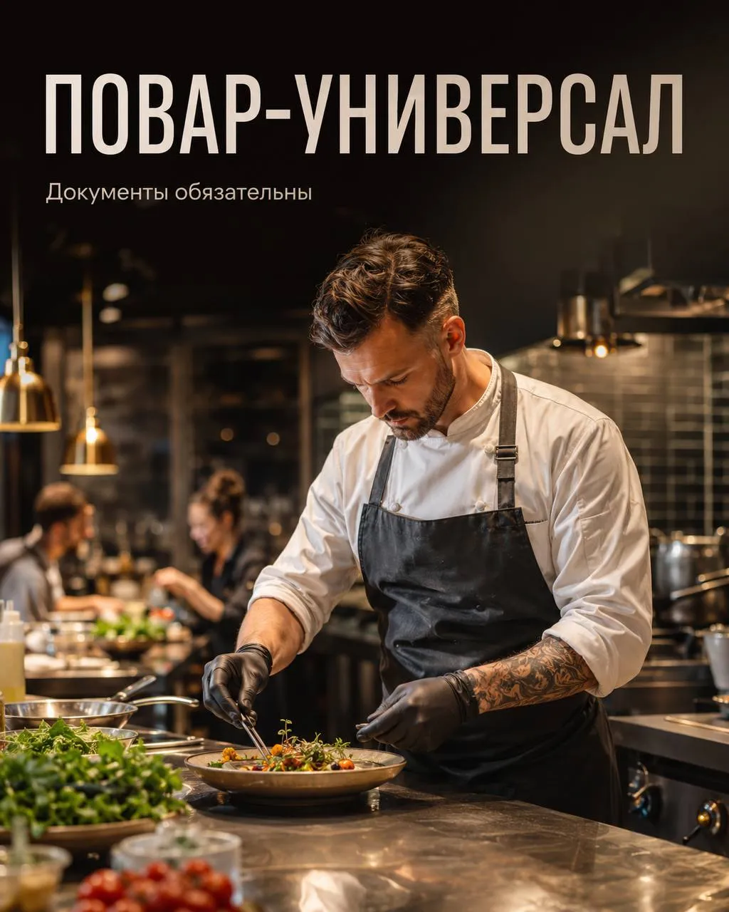 **ПОВАР УНИВЕРСАЛ** **От 6 000₽/смена** __Гастробар