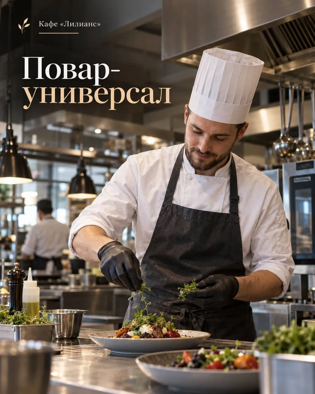 **ПОВАР-УНИВЕРСАЛ** **110 000₽ - 130 000₽**